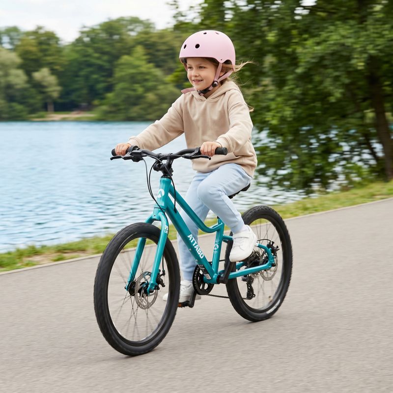 Vaikiškas dviratis ATTABO EASE 20" 8,4 kg Gen 2 turquoise 4