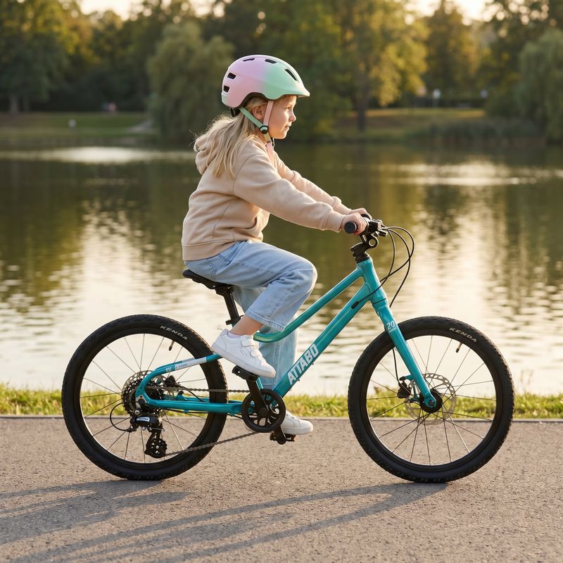 Vaikiškas dviratis ATTABO EASE 20" 8,8 kg Gen 2 turquoise 6