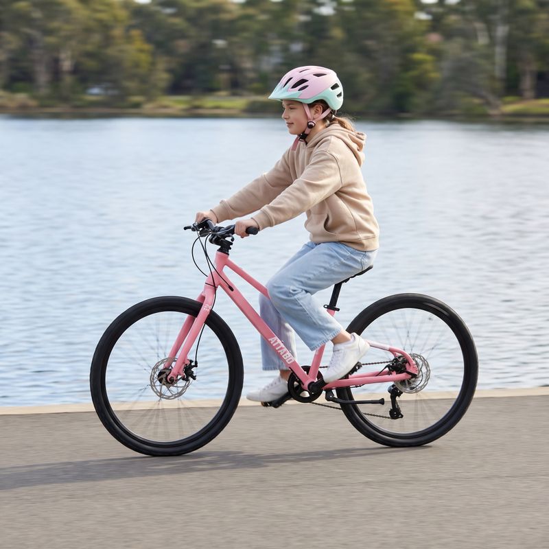 Vaikiškas dviratis ATTABO EASE 24" 9,2 kg Gen 2 pink 3