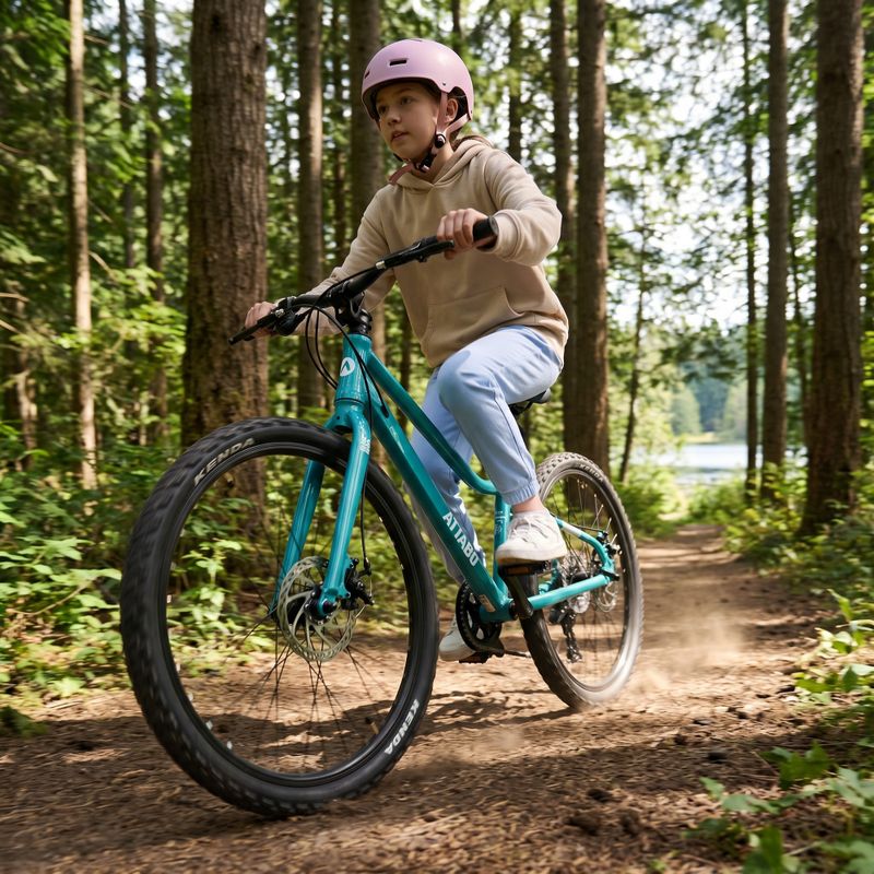 Vaikiškas dviratis ATTABO EASE 24" 9,2 kg Gen 2 turquoise 3