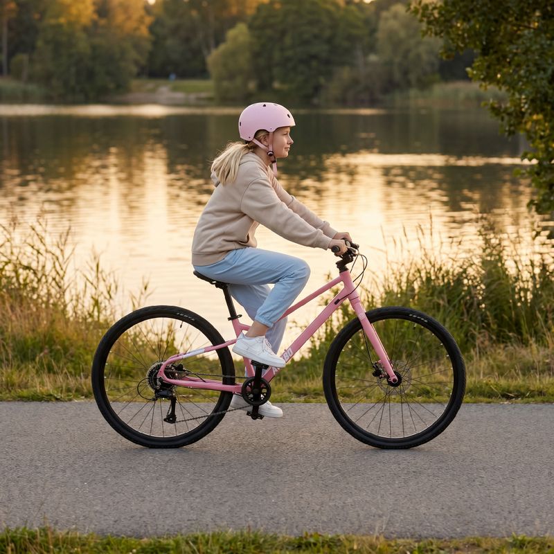 Vaikiškas dviratis ATTABO EASE 26" 9,8 kg Gen 2 pink 6