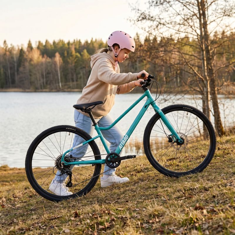 Vaikiškas dviratis ATTABO EASE 26" 10,1 kg Gen 2 turquoise 6