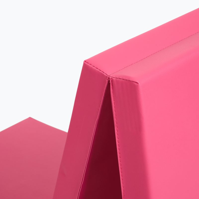 Gimnastikos kilimėlis XTREXO sulankstomas 180 x 60 x 5 cm rožinis 9