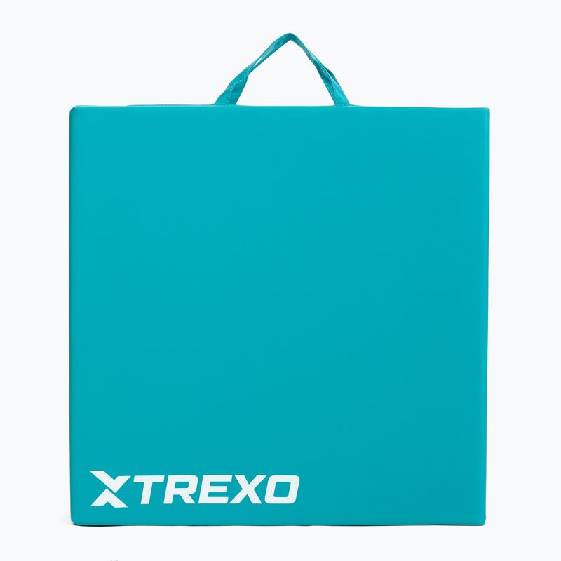 Gimnastikos kilimėlis TREXO sulankstomas 180 x  60 x 5 cm žalias 5