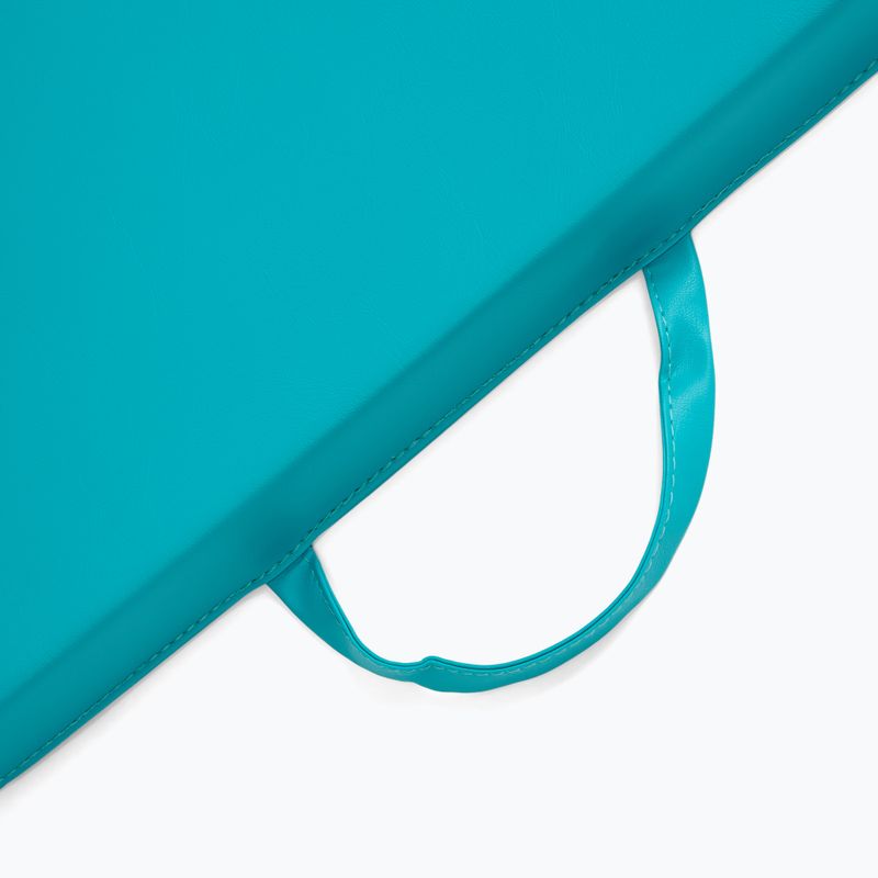 Gimnastikos kilimėlis TREXO sulankstomas 180 x  60 x 5 cm žalias 9