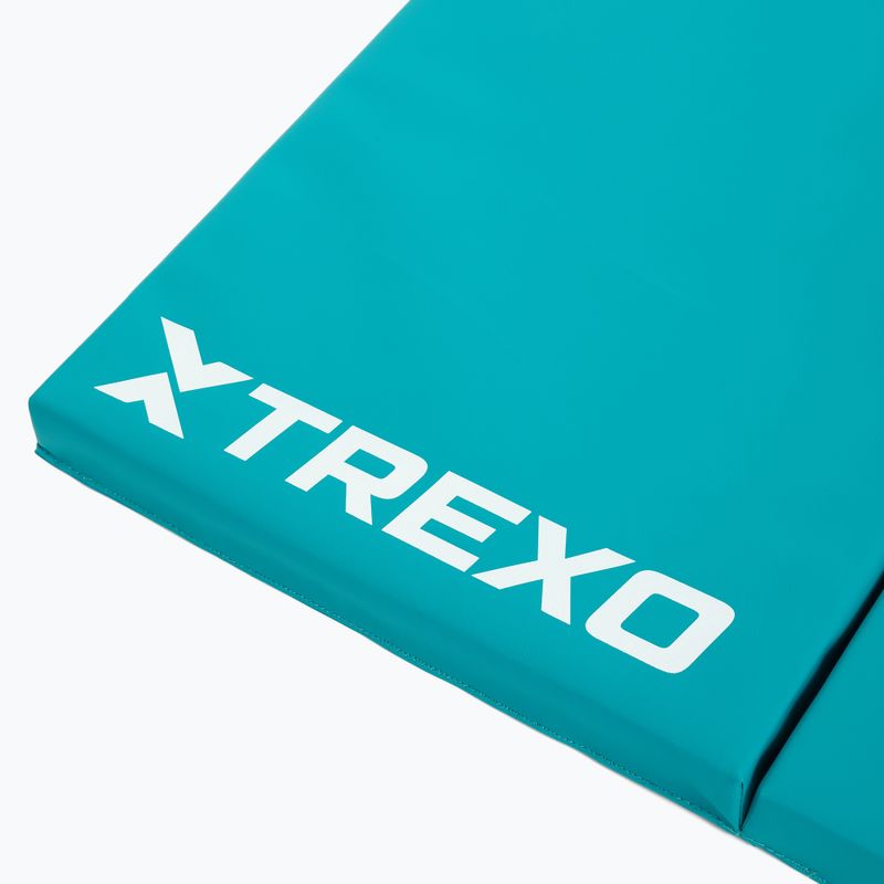 TREXO sulankstomas gimnastikos čiužinys 195 x 80 x 5 cm žalias 7