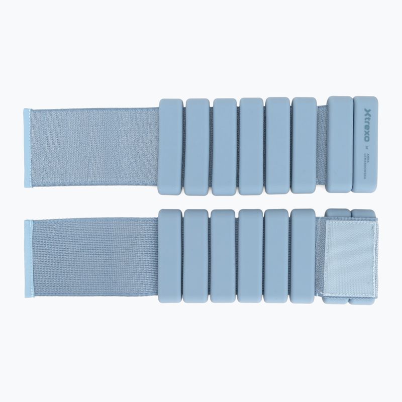 Sunkūs diržai kulkšnių ir riešų žastams XTREXO x Anna Lewandowska Bangles 210 Azul Bruma 4