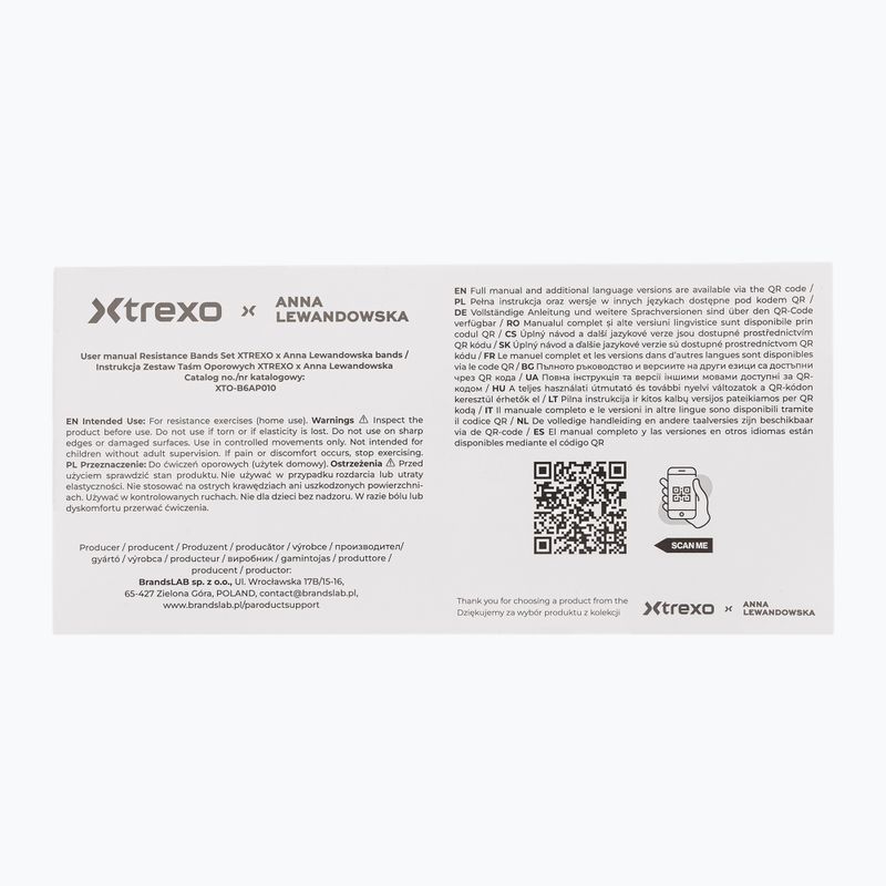 Pratimų ir jogos kilimėlis XTREXO x Anna Lewandowska play mat 183x61 Milktea 8