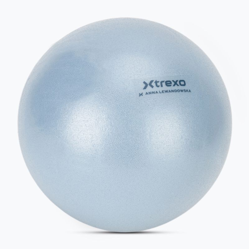 Mažo gimnastikos kamuolys XTREXO x Anna Lewandowska ball 20cm Azul Bruma 3