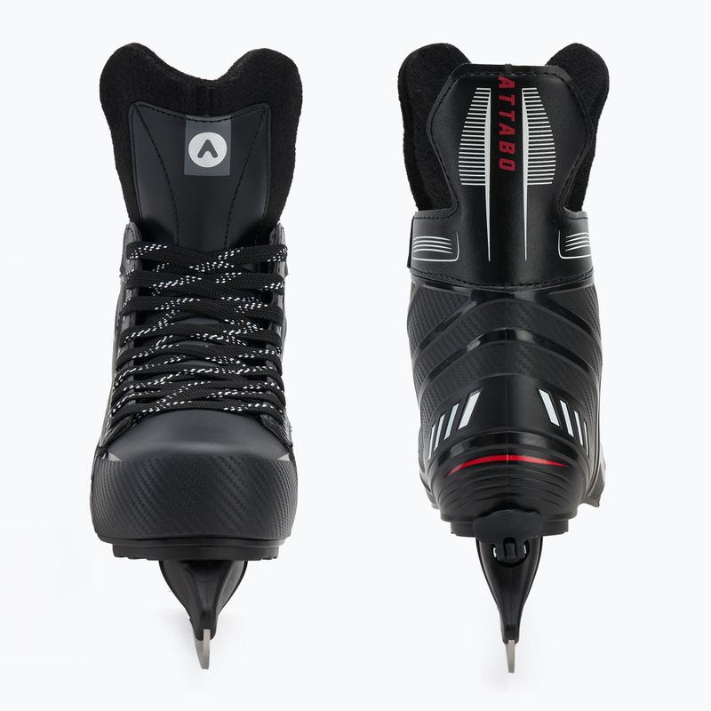 Vaikiškos ledo ritulio pačiūžos ATTABO Frazer II reguliuojamos black 7