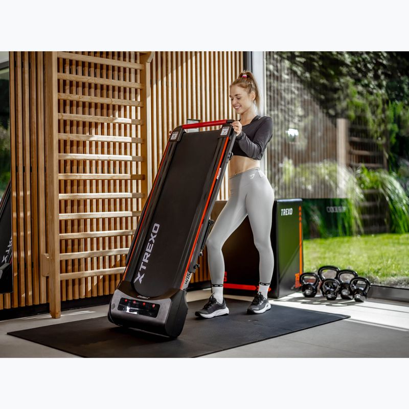 Elektrinis bėgimo takelis TREXO Walking Pad W150 juodas 4