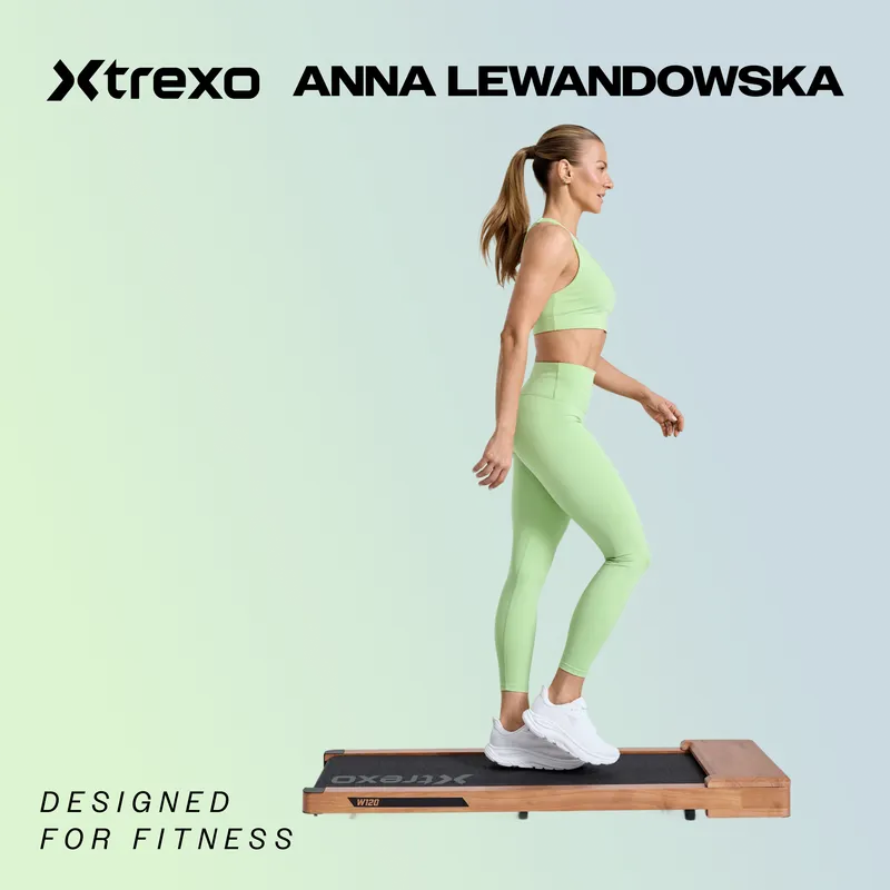 Elektrinis bėgimo takelis XTREXO Walking Pad W100 juodas 2