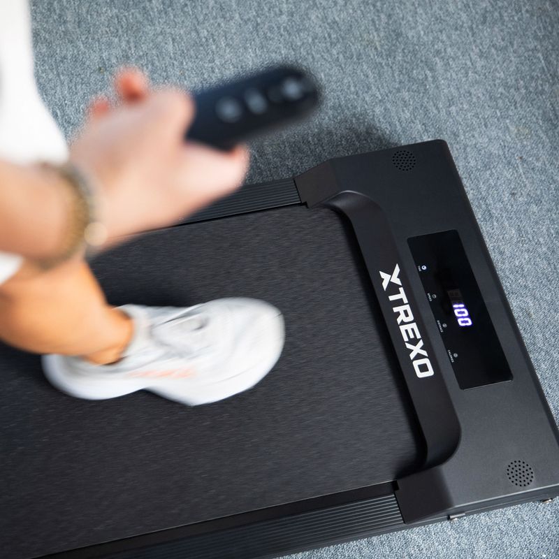 Elektrinis bėgimo takelis XTREXO Walking Pad W100 juodas 9