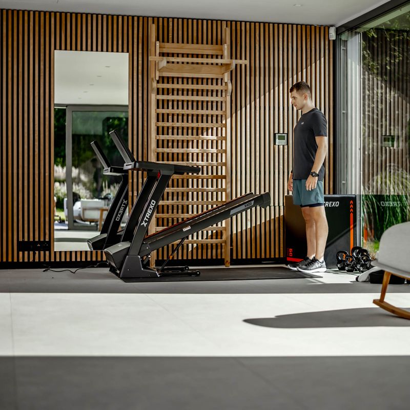 Elektrinis bėgimo takelis XTREXO X400 juodas 7