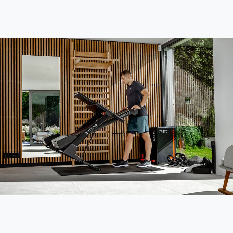 Elektrinis bėgimo takelis XTREXO X400 juodas 8