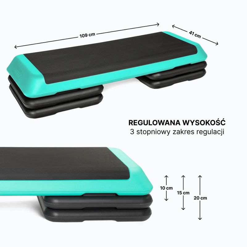 Aerobikos steperis XTREXO Aerobic AS01 žalias 4