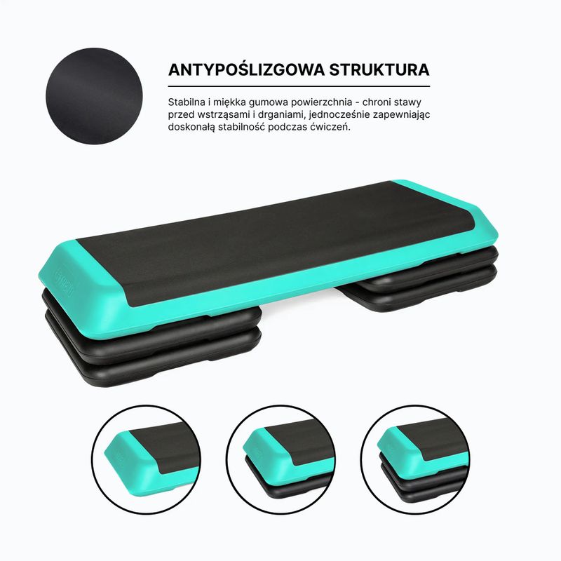 Aerobikos steperis XTREXO Aerobic AS01 žalias 5