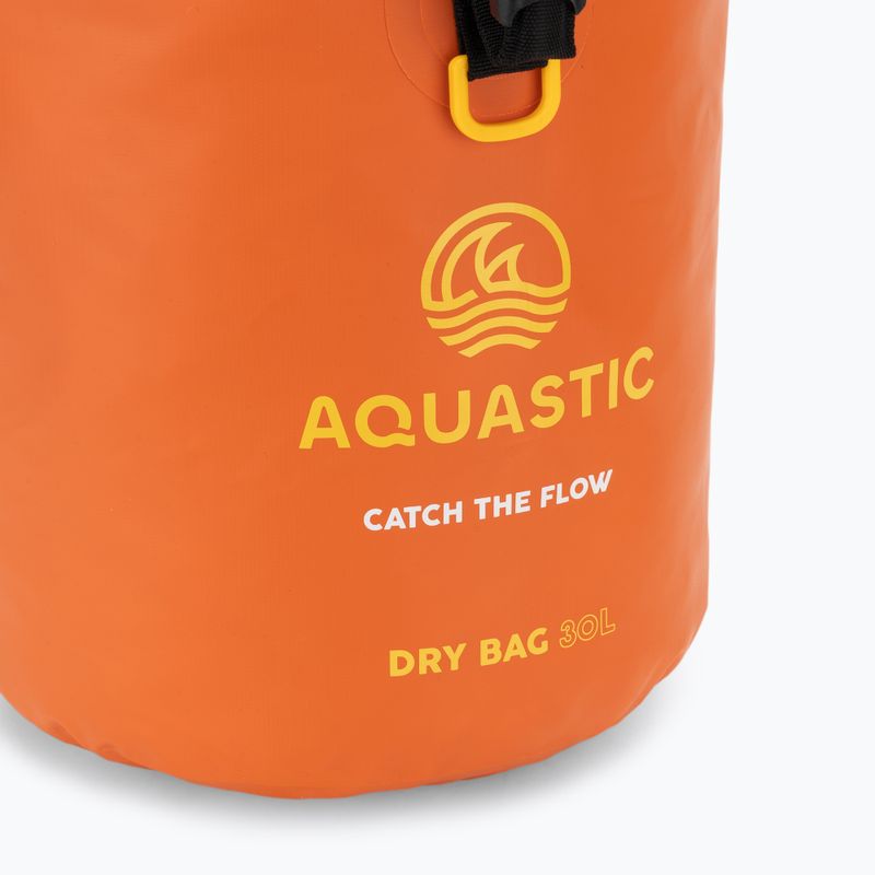 Vandeniui atsparus maišas AQUASTIC Dry Bag 30 l PVC orange 6