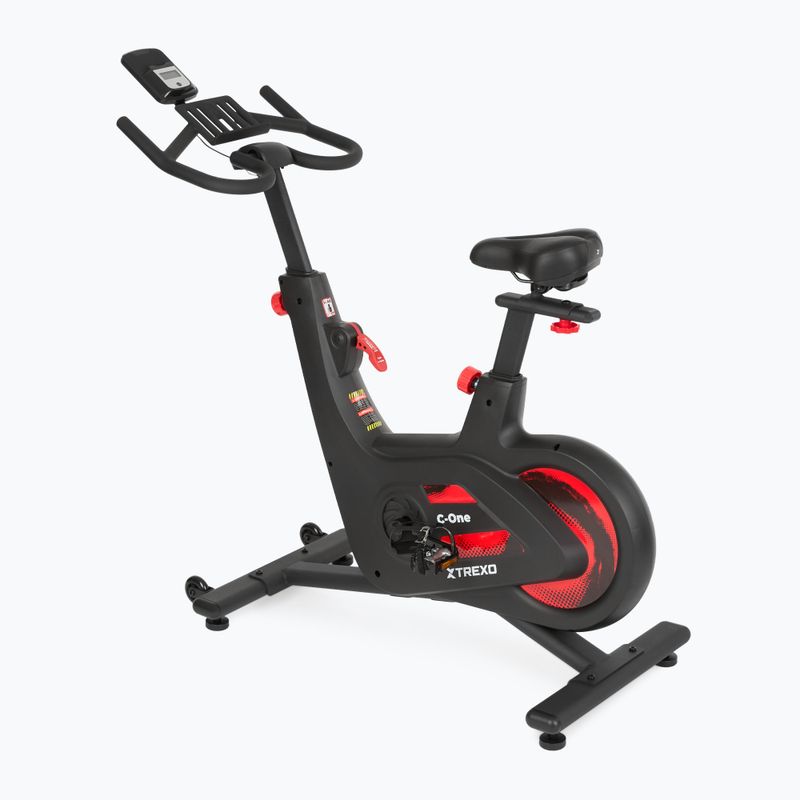 Spiningo dviratis TREXO C-One juodas 2