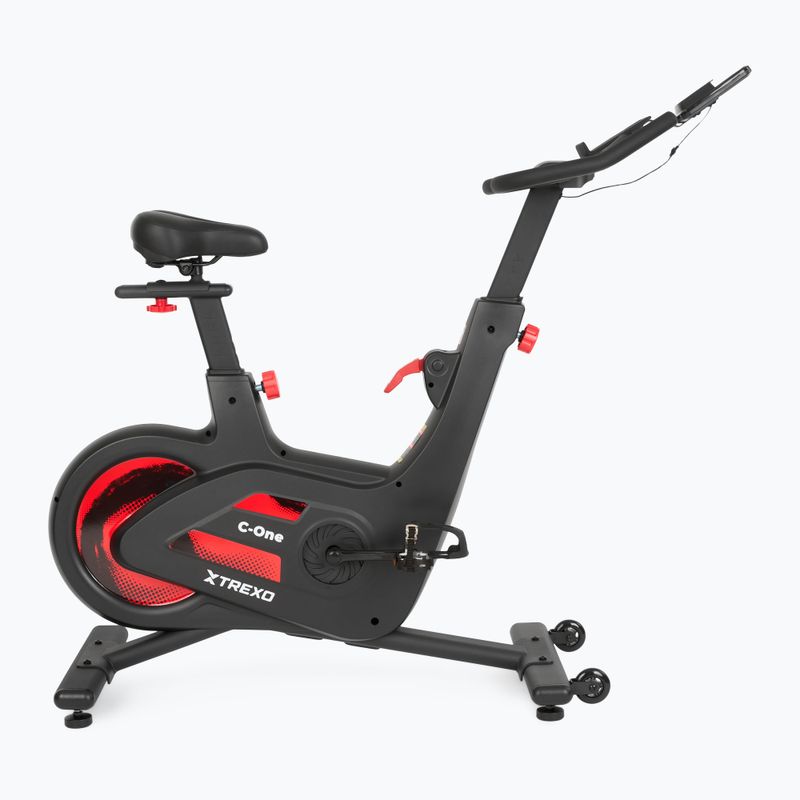 Spiningo dviratis XTREXO C-One juodas 8