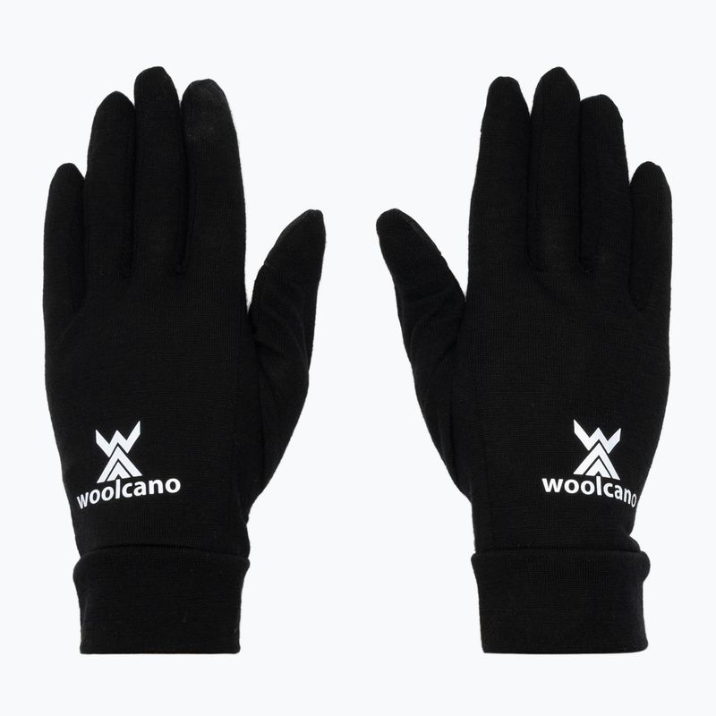 Vaikiškos pirštinės Woolcano GLV1105 Czarny 2