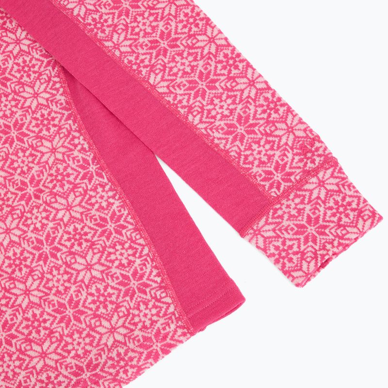 Moteriškas termo apatinio trikotažo komplektas Woolcano SET1121 Pink 5