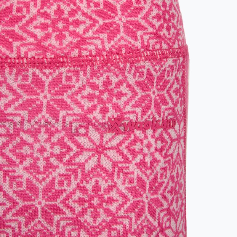 Moteriškas termo apatinio trikotažo komplektas Woolcano SET1121 Pink 10