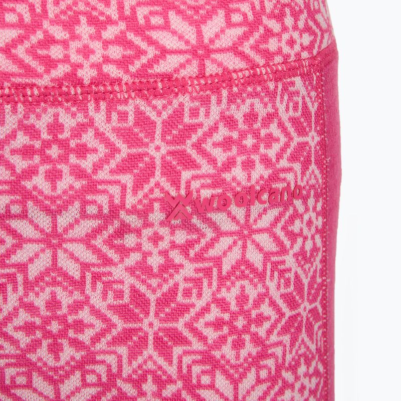 Moteriškas termo apatinio trikotažo komplektas Woolcano SET1109 Pink 10