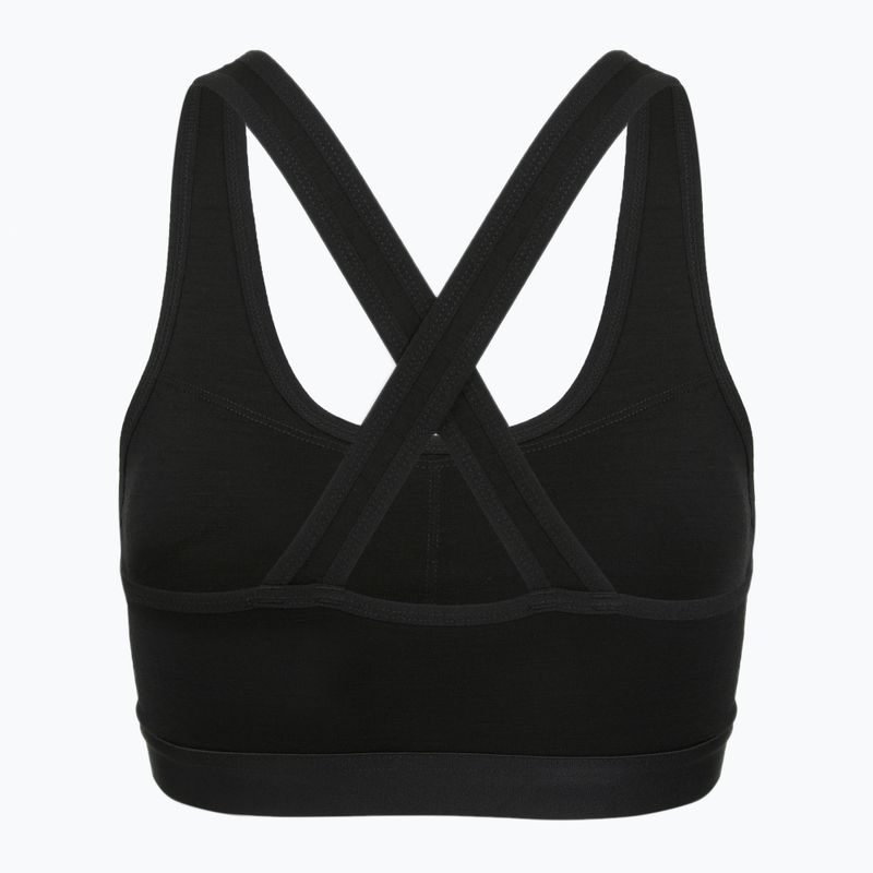 Liemenėlė Woolcano BRA1111 Czarny 2