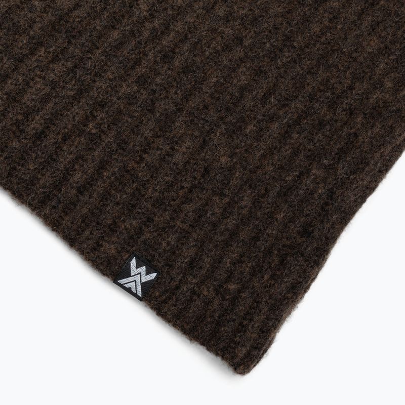 Moteriška balaklava Woolcano BAL1118 Brązowy 5