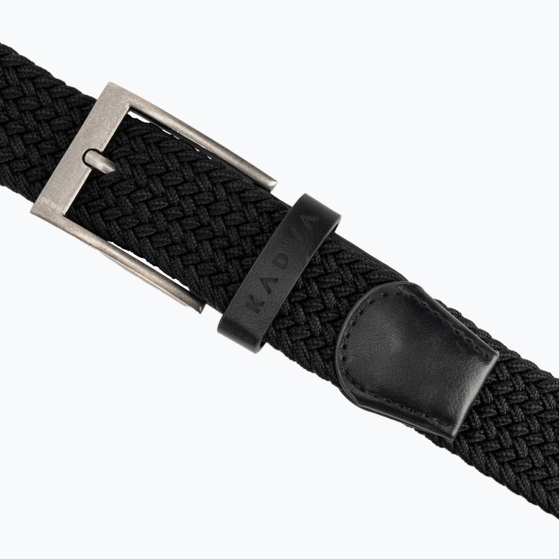 Kelnių diržas Kadva Comfy Czarny 3