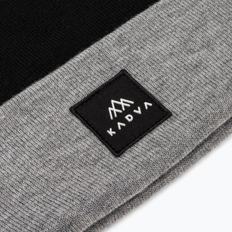 Vaikiška kepurė Kadva Pajo szary/czarny 3