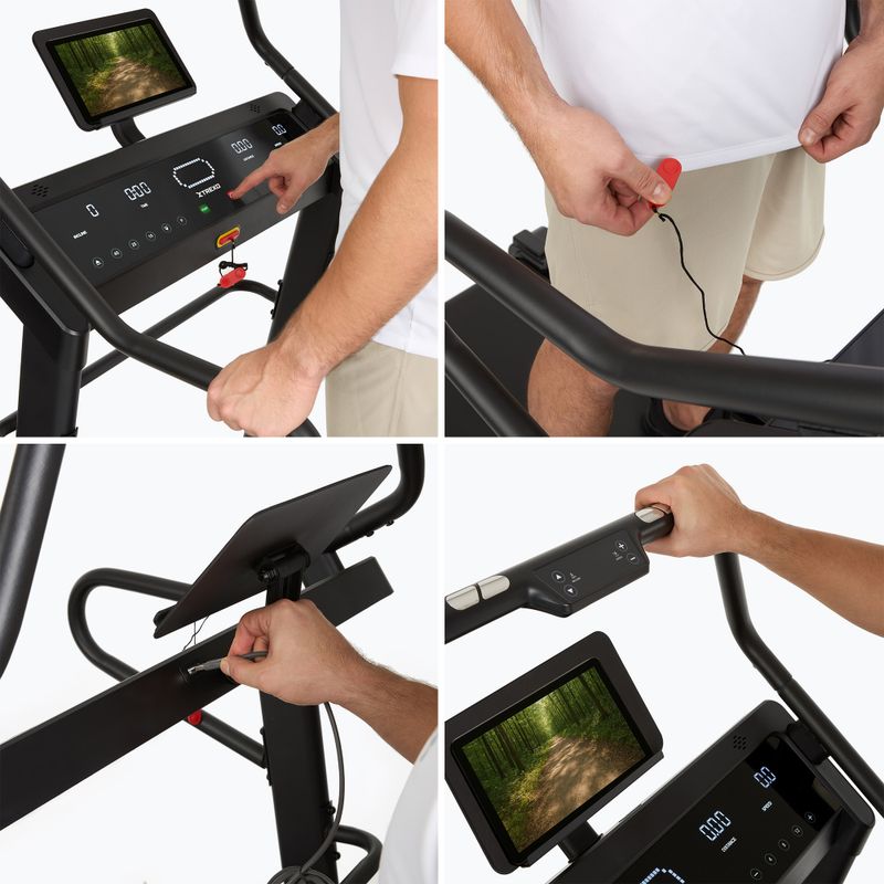 Elektrinis bėgimo takelis XTREXO HI300 black 8