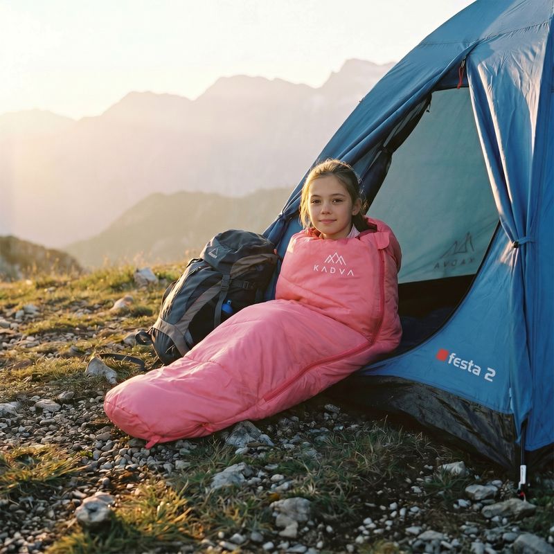 Vaikiškas miegmaišis KADVA Bruno's pink 15