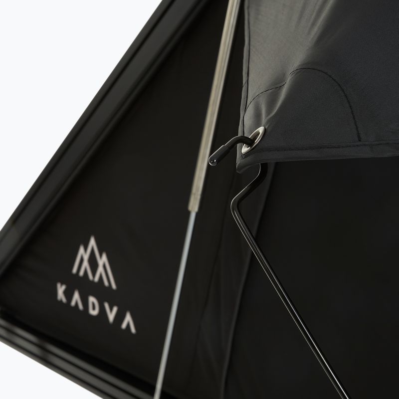 2 vietų stogo palapinė Kadva Razor juoda 14