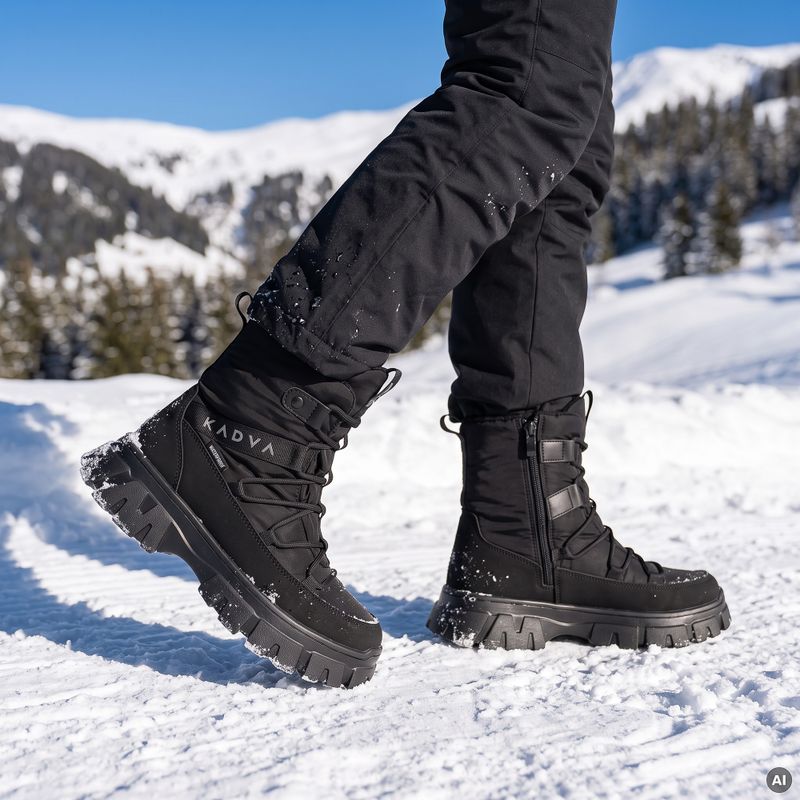 Moteriški sniego batai KADVA BIGRA HG WP WMNS Black 7