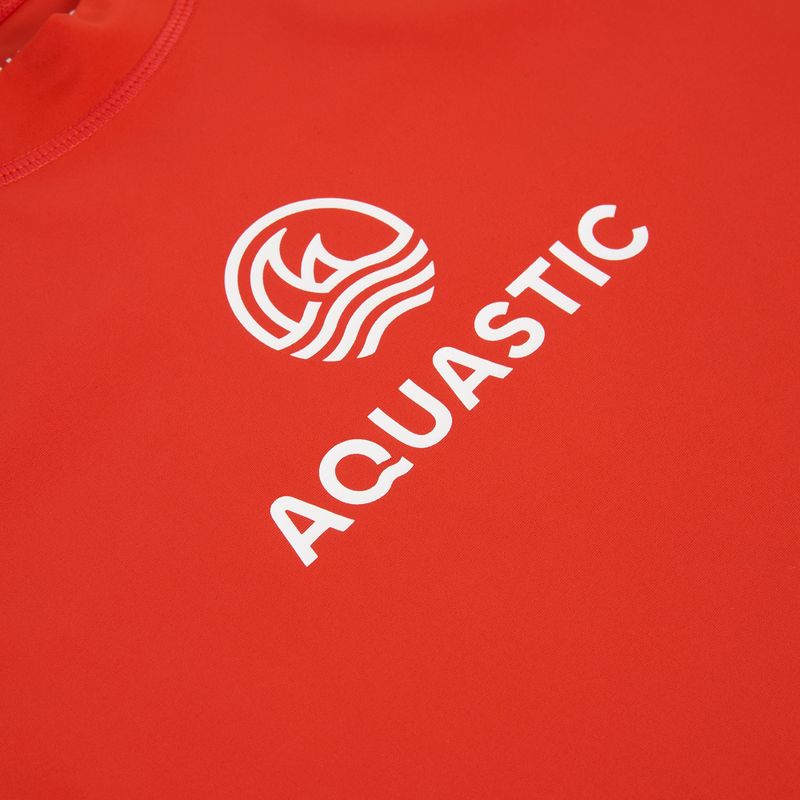 Vaikiški marškinėliai AQUASTIC Rimos UV 50+ UPF orange 3