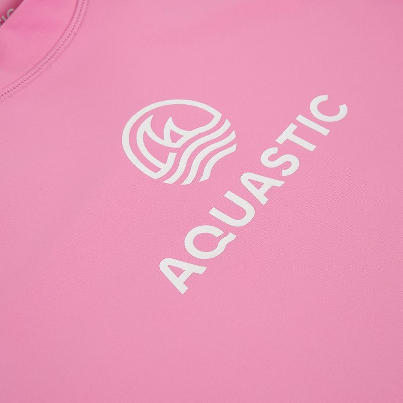 Vaikiški marškinėliai AQUASTIC Rimos UV 50+ UPF pink 3