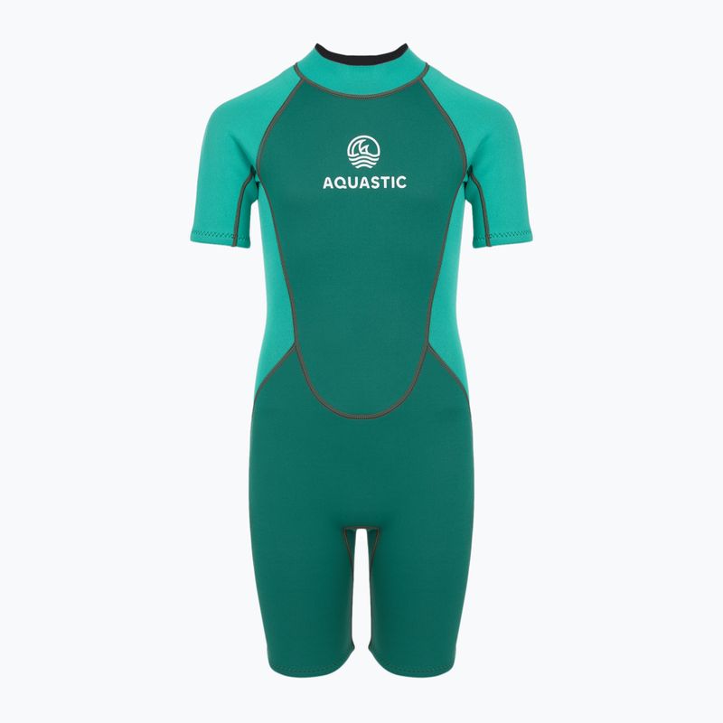 Vaikiška plaukimo putplastis AQUASTIC Wavey Jrg 2 mm turkio 3