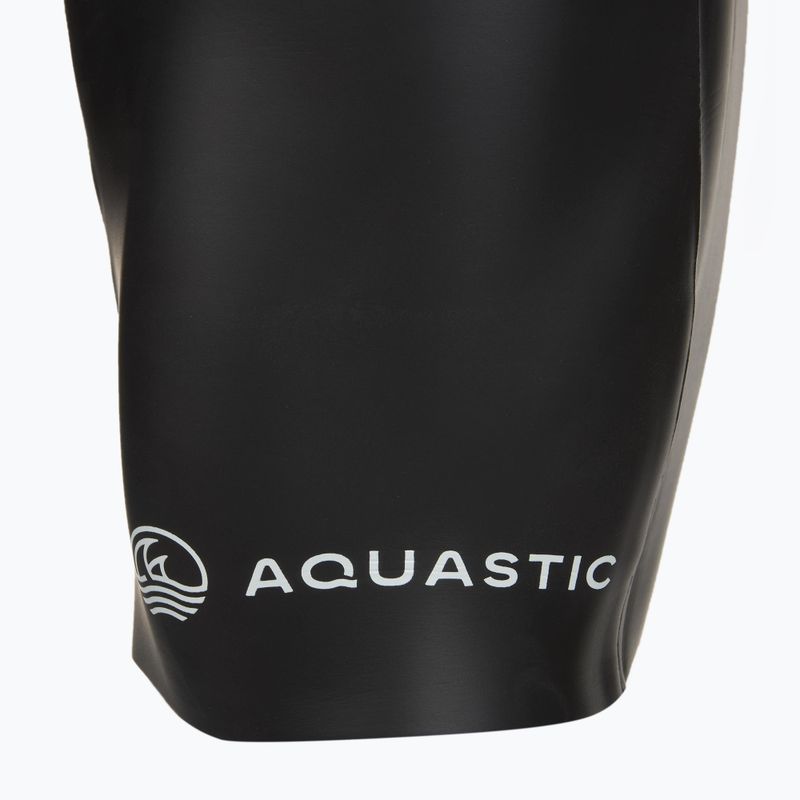Vyriški neopreniniai šortai AQUASTIC OceanFlex 5/3 mm GLIDE SKIN juoda 9