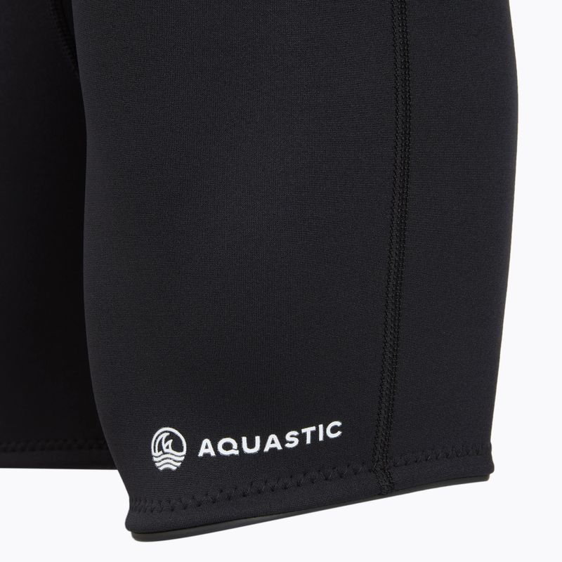 Vyriški neopreniniai šortai AQUASTIC SeaFlex 2.0 mm juodi 9