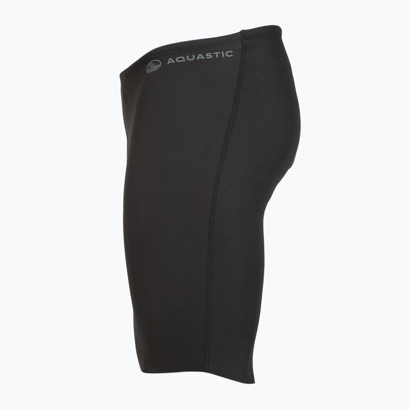 Vyriški neopreniniai šortai AQUASTIC HydroCore 1.5 mm juodi 4