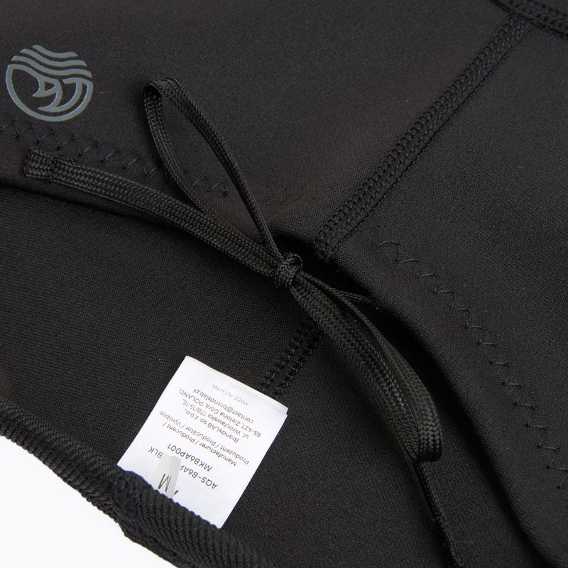 Vyriški neopreniniai šortai AQUASTIC HydroCore 1.5 mm juodi 7