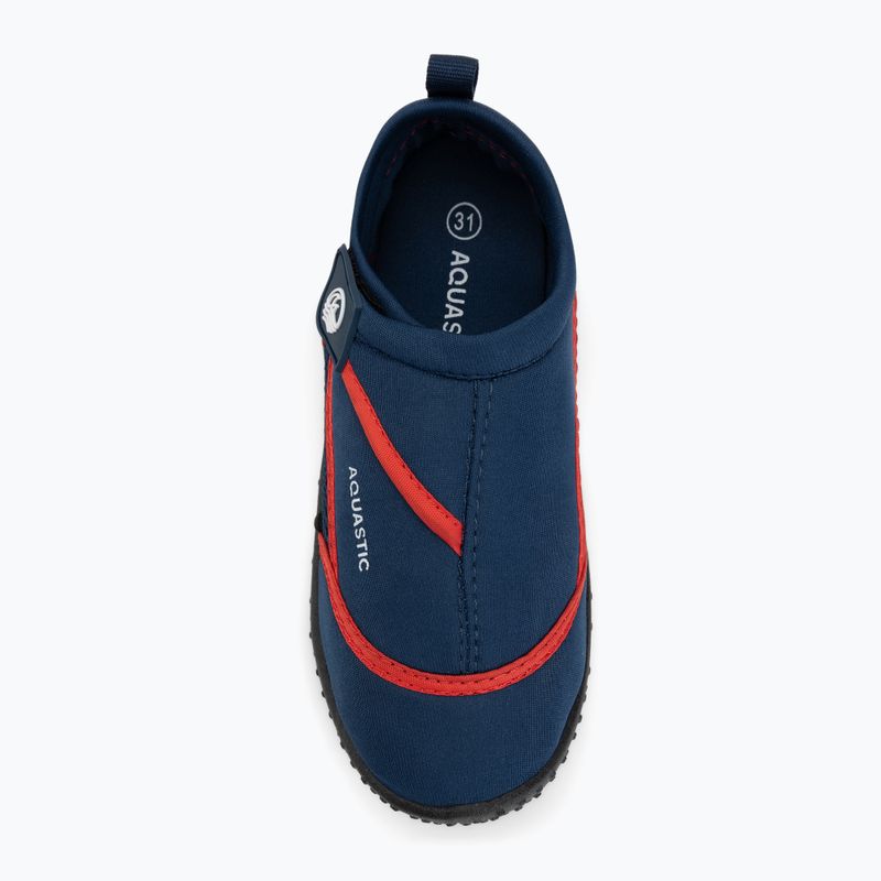 Vaikiški vandens batai AQUASTIC Nino navy blue/red 5