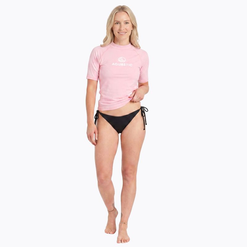 Moteriški marškinėliai AQUASTIC Rimos WMNS UV 50+ UPF pink 3