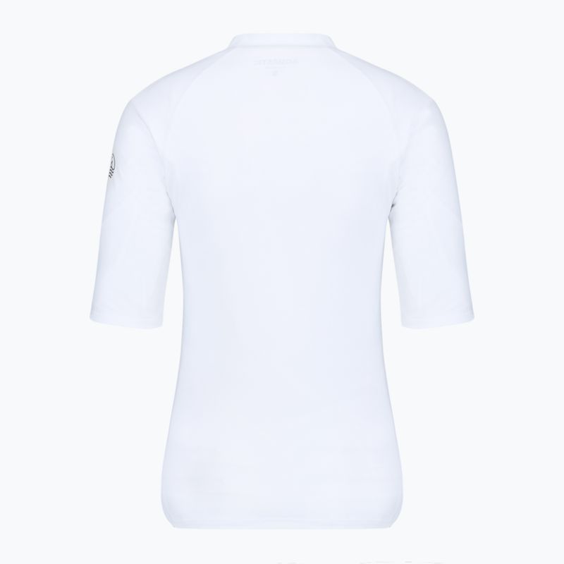 Moteriški marškinėliai AQUASTIC Rimos WMNS UV 50+ UPF white 2