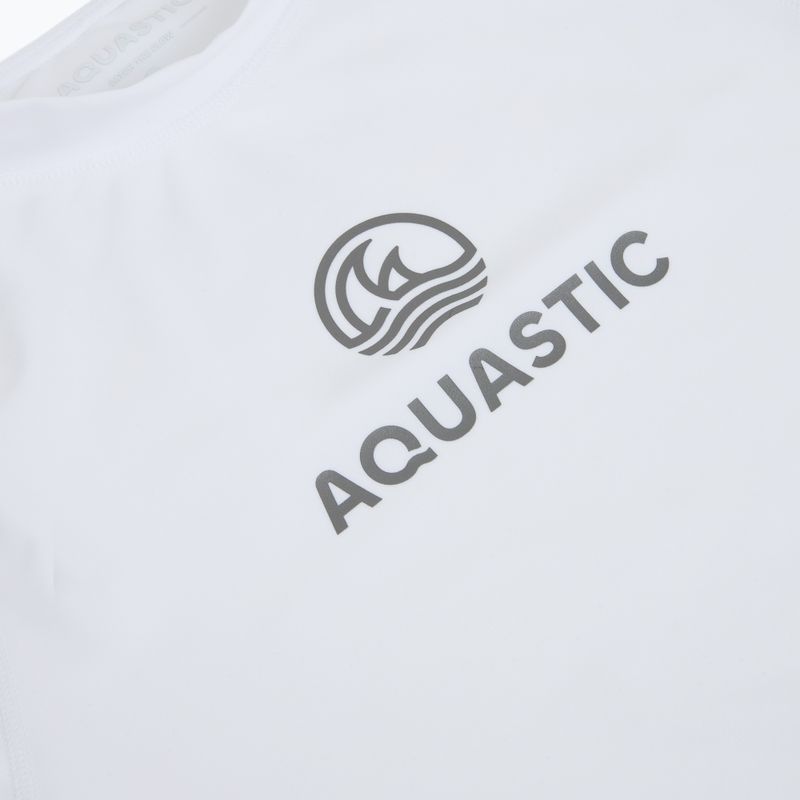 Moteriški marškinėliai AQUASTIC Rimos WMNS UV 50+ UPF white 3