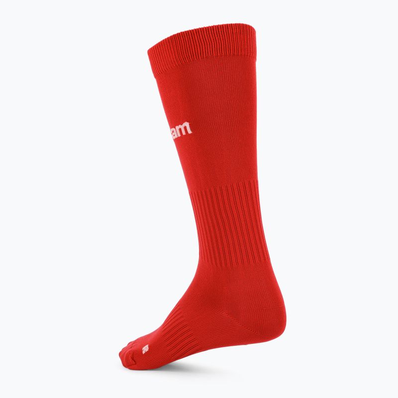 Vaikiškos futbolo kojinės OneTeam Precision football socks red 2