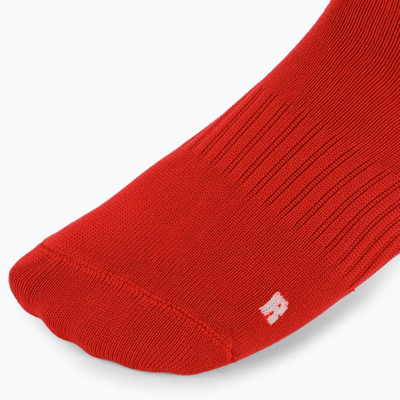 Vaikiškos futbolo kojinės OneTeam Precision football socks rinkinys 2-pack raudona 4