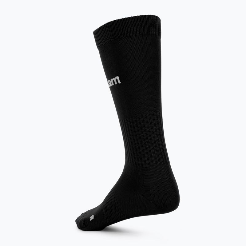 Vaikiškos futbolo kojinės OneTeam Precision football socks black 2